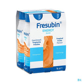 Fresubin Energy Drink Fruits Tropicaux Fl 4x200ml